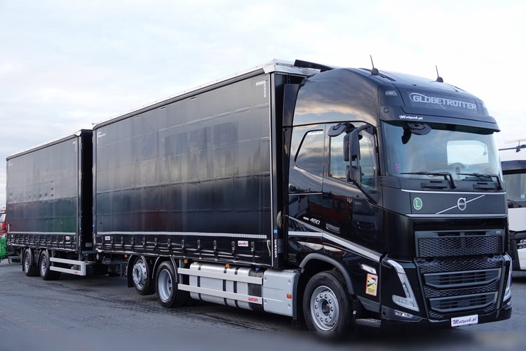 Wielton VOLVO FH 460 / I-SAVE / XXL / ZESTAW TANDEM PRZEJAZDOWY / 120 M3 / + WÓZEK PALFINGER / KLIMA POSTOJOWA / DOKI - ZAWIESIE DO WÓZKA / PO ZŁOTYM KONTRAKCIE SERWISOWYM  zdjęcie 5