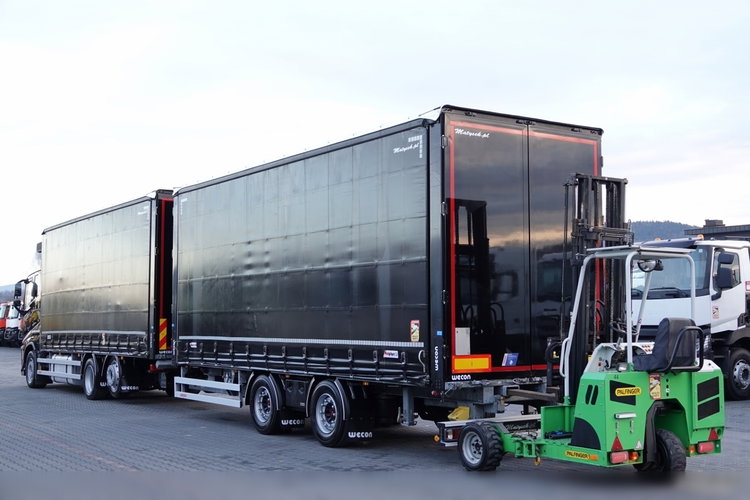 Wielton VOLVO FH 460 / I-SAVE / XXL / ZESTAW TANDEM PRZEJAZDOWY / 120 M3 / + WÓZEK PALFINGER / KLIMA POSTOJOWA / DOKI - ZAWIESIE DO WÓZKA / PO ZŁOTYM KONTRAKCIE SERWISOWYM  zdjęcie 7