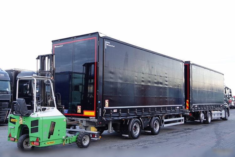 Wielton VOLVO FH 460 / I-SAVE / XXL / ZESTAW TANDEM PRZEJAZDOWY / 120 M3 / + WÓZEK PALFINGER / KLIMA POSTOJOWA / DOKI - ZAWIESIE DO WÓZKA / PO ZŁOTYM KONTRAKCIE SERWISOWYM  zdjęcie 8