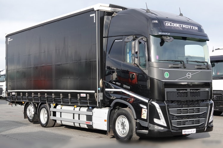 Volvo FH 460 / XXL / I-SAVE / 6x2 / FIRANKA - 7.8 m / SOLÓWKA / PODNOSZONY DACH / KLIMA POSTOJOWA / DOKI- ZAWIESIE  DO WÓZKA / PO ZŁOTYM KONTRAKCIE SERWISOWYM zdjęcie 12