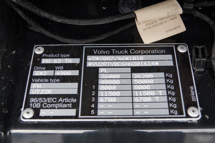 Volvo FH 460 / XXL / I-SAVE / 6x2 / FIRANKA - 7.8 m / SOLÓWKA / PODNOSZONY DACH / KLIMA POSTOJOWA / DOKI- ZAWIESIE  DO WÓZKA / PO ZŁOTYM KONTRAKCIE SERWISOWYM zdjęcie 50