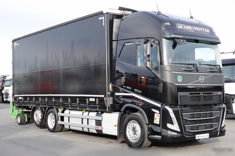 Volvo FH 460 / XXL / I-SAVE / 6x2 / FIRANKA - 7.8 m / SOLÓWKA / PODNOSZONY DACH / KLIMA POSTOJOWA / DOKI- ZAWIESIE  DO WÓZKA / PO ZŁOTYM KONTRAKCIE SERWISOWYM zdjęcie 6
