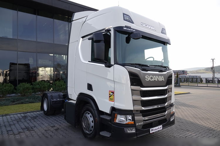 Scania R 500 / RETARDER /  KLIMA POSTOJOWA / NOWE OPONY / 12.2020 ROK / PO ZŁOTYM KONTRAKCIE SERWISOWYM  zdjęcie 3