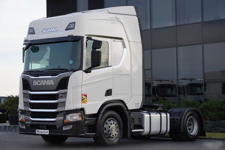 Scania R 500 / RETARDER /  KLIMA POSTOJOWA / NOWE OPONY / 12.2020 ROK / PO ZŁOTYM KONTRAKCIE SERWISOWYM  zdjęcie 5