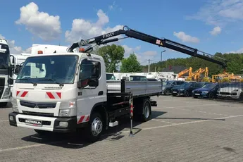 Mitsubishi Canter Fuso 9C18 3.0/180KM Automat, HDS FASSI F30 Wywrotka 3-str