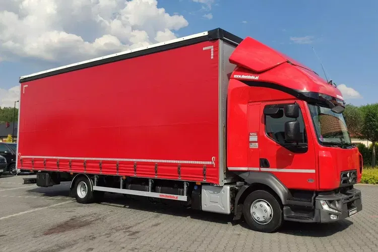 Renault D12.240 E6 Firana Tył Drzwi Dach Zsuwany Długa 830cm zdjęcie 7