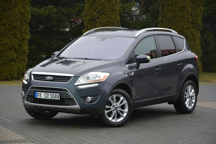 Ford Kuga Titanium S Skóry Xenon Ledy 4x4 Duża Navi Kamera 2xParktronic ALU17 zdjęcie 11
