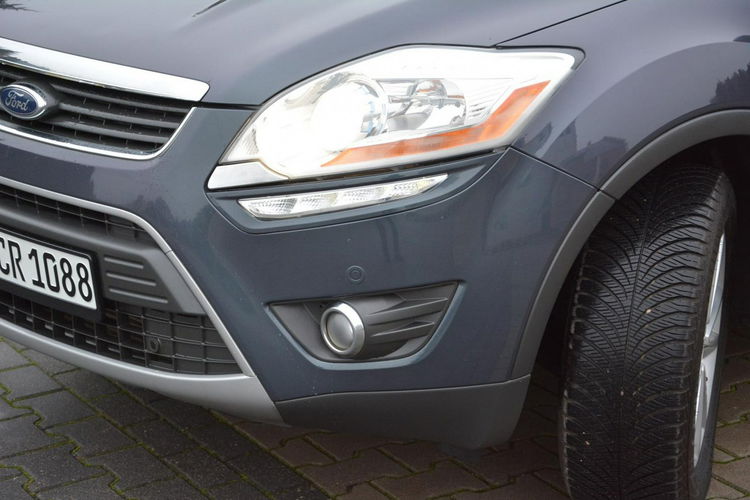 Ford Kuga Titanium S Skóry Xenon Ledy 4x4 Duża Navi Kamera 2xParktronic ALU17 zdjęcie 9