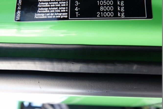 Mercedes AROCS 3240 / 8x4 / SKRZYNIOWY + HDS HIAB 192 E-5 wysów : 15 M  / HDS ZA KABINĄ / TRIDEM / OŚ PODNOSZONA + SKRĘTNA / EURO 6 / STEROWANIE RADIOWE  zdjęcie 43