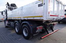 MAN TGS 33.360 / 6x4 / WYWROTKA TYLNOZSYPOWA 5.8 M + HDS HIAB XS 122 / STEROWANIE RADIOWE / HDS ZA KABINĄ / EURO 5 / UAL zdjęcie 12