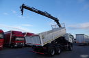 MAN TGS 33.360 / 6x4 / WYWROTKA TYLNOZSYPOWA 5.8 M + HDS HIAB XS 122 / STEROWANIE RADIOWE / HDS ZA KABINĄ / EURO 5 / UAL zdjęcie 4