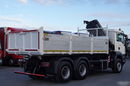 MAN TGS 33.360 / 6x4 / WYWROTKA TYLNOZSYPOWA 5.8 M + HDS HIAB XS 122 / STEROWANIE RADIOWE / HDS ZA KABINĄ / EURO 5 / UAL zdjęcie 7