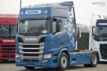 Scania R500 RETARDER | STANDARD | 2 ŁÓŻKA | 2 ZBIORNIKI | MIĘDZYOSIE