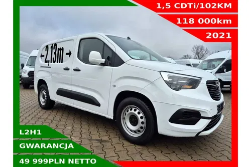 Opel Combo L2H1 49.999zł NETTO 1, 5CDTi/102KM