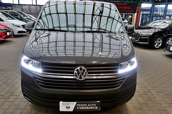 Volkswagen Transporter 5-osób AUTOMAT GWARANCJA 1wł Kraj Bezwyp FullLed+NAVI+KAMERA FV23% 4x2