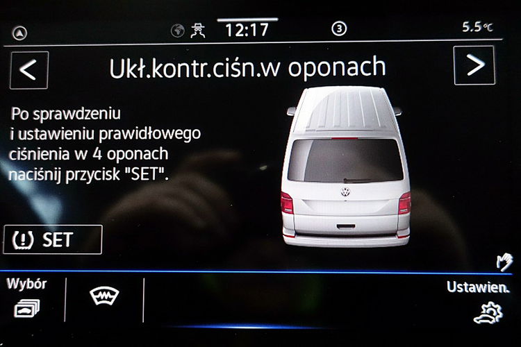 Volkswagen Transporter 5-osób AUTOMAT GWARANCJA 1wł Kraj Bezwyp FullLed+NAVI+KAMERA FV23% 4x2 zdjęcie 50