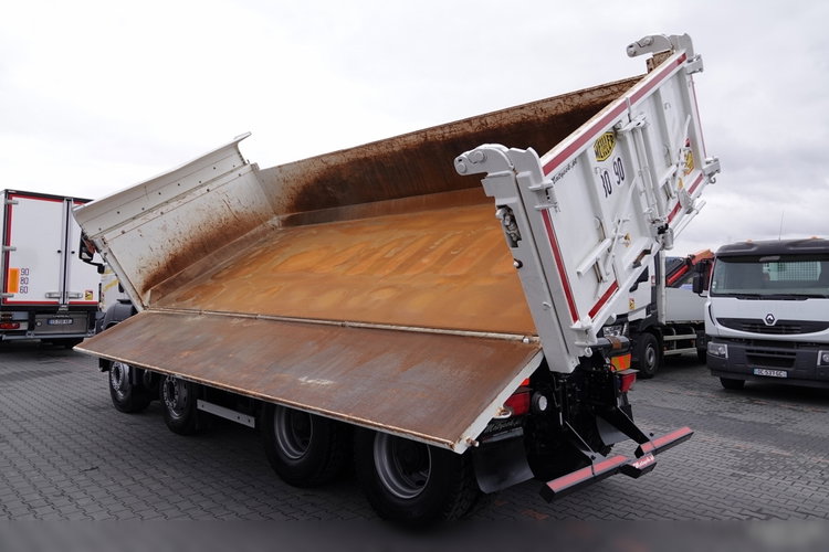 MAN TGS 35.400 / 8x4 / WYWROTKA / HYDROBURTA / MEILLER KIPPER / EURO 6 / OPONY 100% / ŁADOWNOŚĆ: 17.000 KG / PO KONTRAKCIE SERWISOWYM zdjęcie 10