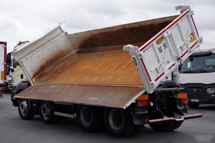 MAN TGS 35.400 / 8x4 / WYWROTKA / HYDROBURTA / MEILLER KIPPER / EURO 6 / OPONY 100% / ŁADOWNOŚĆ: 17.000 KG / PO KONTRAKCIE SERWISOWYM zdjęcie 11