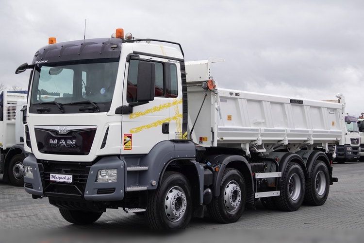 MAN TGS 35.400 / 8x4 / WYWROTKA / HYDROBURTA / MEILLER KIPPER / EURO 6 / OPONY 100% / ŁADOWNOŚĆ: 17.000 KG / PO KONTRAKCIE SERWISOWYM zdjęcie 16