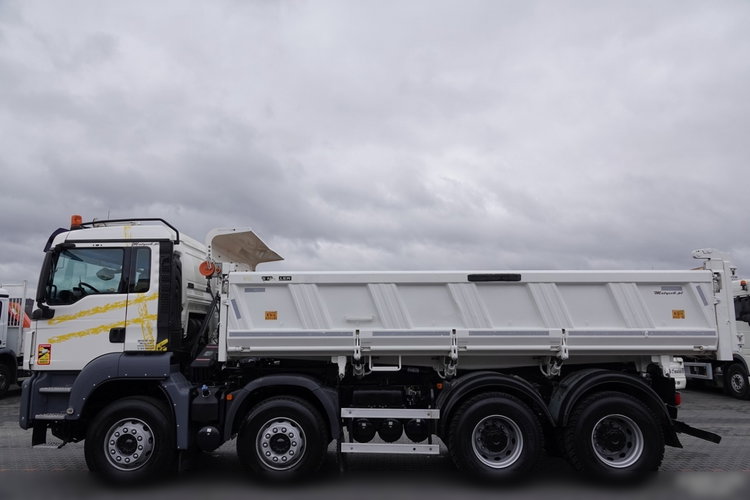 MAN TGS 35.400 / 8x4 / WYWROTKA / HYDROBURTA / MEILLER KIPPER / EURO 6 / OPONY 100% / ŁADOWNOŚĆ: 17.000 KG / PO KONTRAKCIE SERWISOWYM zdjęcie 27