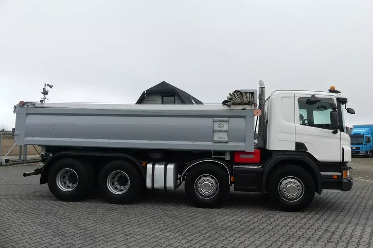 Scania P400 / 8x4 / WYWROTKA / HYDROBURTA / MANUAL / RETARDER / zdjęcie 15