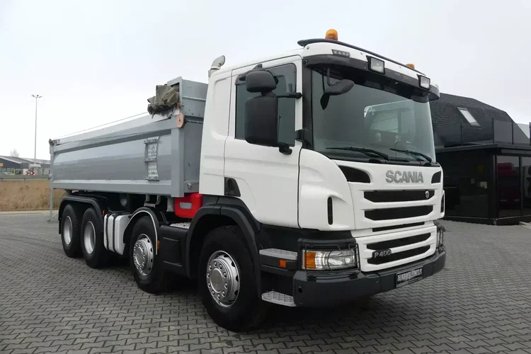 Scania P400 / 8x4 / WYWROTKA / HYDROBURTA / MANUAL / RETARDER / zdjęcie 18