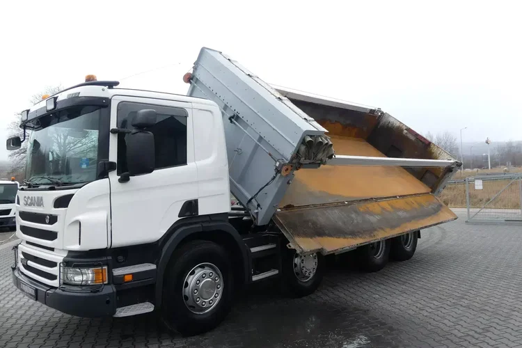 Scania P400 / 8x4 / WYWROTKA / HYDROBURTA / MANUAL / RETARDER / zdjęcie 6