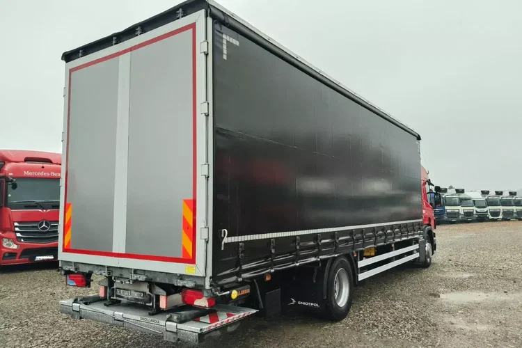 Scania P320 / FIRANKA 8.60 + WINDA / EURO 6 / NISKI PRZEBIEG / zdjęcie 7