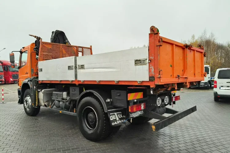 Mercedes AXOR 1829 / WYWROTKA + HDS HIAB SKŁADANY W Z / zdjęcie 7
