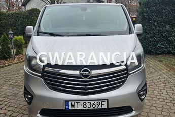 Opel Vivaro 1.6 CDTI140KM 8-osób Long Skrzydła Nawiewy Kamera Ładny Stan Serwis