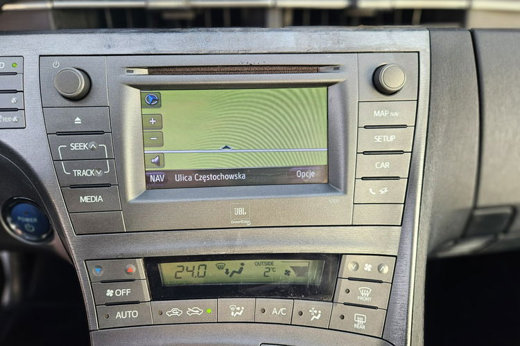 Toyota Prius 1.8 HSD 136KM Xenon Navi Hand Free Lift Kamera Skóra Full Led JBL zdjęcie 14