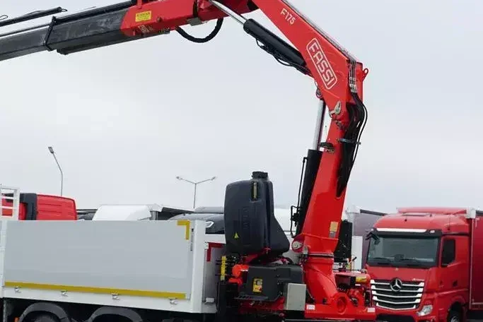 MAN / TGS / 26.400 / 6 X 2 / SKRZYNIOWY + HDS / FASSI F 175 / OŚ SKRĘTNA zdjęcie 16