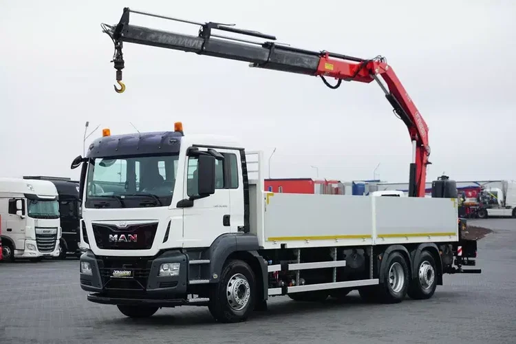 MAN / TGS / 26.400 / 6 X 2 / SKRZYNIOWY + HDS / FASSI F 175 / OŚ SKRĘTNA zdjęcie 2