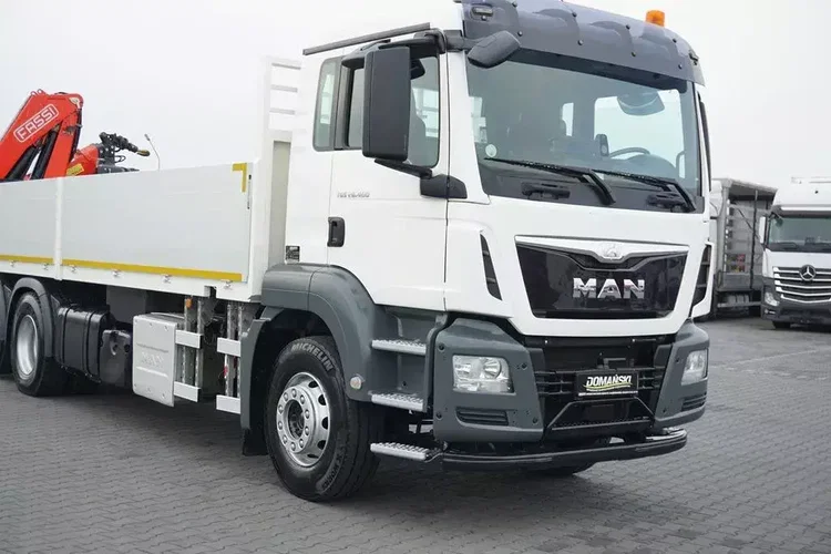 MAN / TGS / 26.400 / 6 X 2 / SKRZYNIOWY + HDS / FASSI F 175 / OŚ SKRĘTNA zdjęcie 20