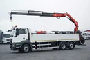 MAN / TGS / 26.400 / 6 X 2 / SKRZYNIOWY + HDS / FASSI F 175 / OŚ SKRĘTNA zdjęcie 3