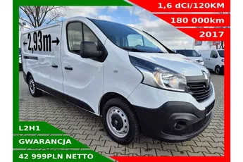 Renault Trafic Long 42999zł NETTO 1.6dCi/120KM