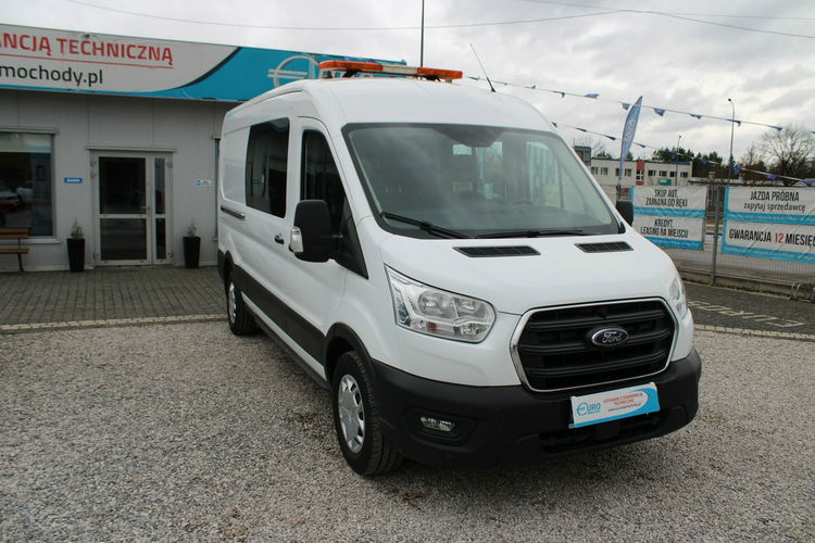 Ford Transit L3H2 TREND 6 osob. F-vat Polski Salon Gwarancja zdjęcie 3