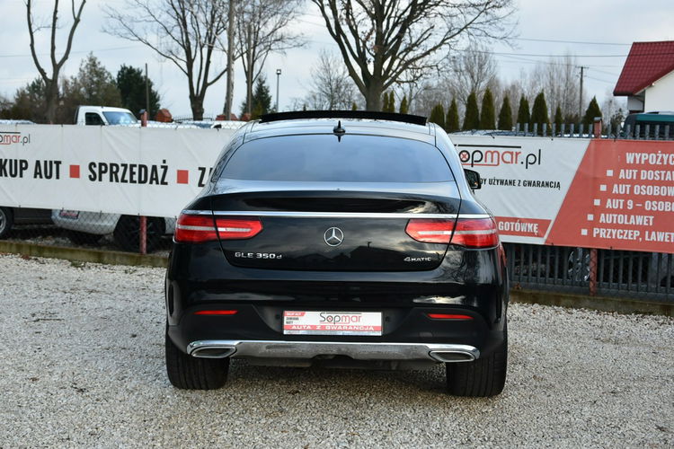 Mercedes GLE 350 350d 258KM 4Matic XII.2019r. AMG Skóra FullLED Panorama Kamera HAK zdjęcie 6