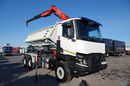 Renault K 430 / 6x4 / WYWROTKA + HDS FASSI F 155 / HYDROBURTA / EURO 6 / STEROWANIE RADIOWE / ROTATOR  zdjęcie 15