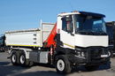 Renault K 430 / 6x4 / WYWROTKA + HDS FASSI F 155 / HYDROBURTA / EURO 6 / STEROWANIE RADIOWE / ROTATOR  zdjęcie 24