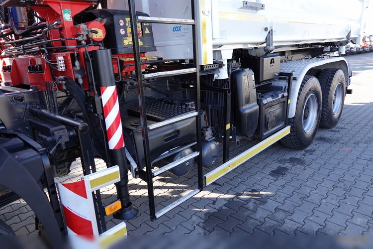 Renault K 430 / 6x4 / WYWROTKA + HDS FASSI F 155 / HYDROBURTA / EURO 6 / STEROWANIE RADIOWE / ROTATOR  zdjęcie 27