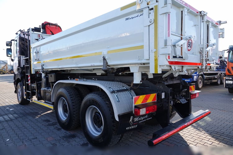 Renault K 430 / 6x4 / WYWROTKA + HDS FASSI F 155 / HYDROBURTA / EURO 6 / STEROWANIE RADIOWE / ROTATOR  zdjęcie 29