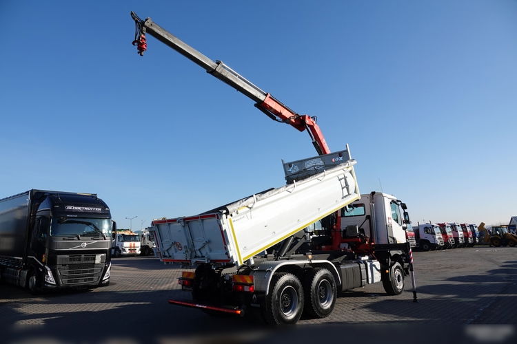 Renault K 430 / 6x4 / WYWROTKA + HDS FASSI F 155 / HYDROBURTA / EURO 6 / STEROWANIE RADIOWE / ROTATOR  zdjęcie 5