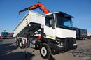 Renault K 430 / 6x4 / WYWROTKA + HDS FASSI F 155 / HYDROBURTA / EURO 6 / STEROWANIE RADIOWE / ROTATOR  zdjęcie 7