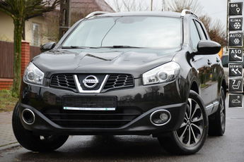 Nissan Qashqai+2 Czarny Opłacony 2.0i 16V Lift 7 Foteli Navi Panorama Klimatronik Alu