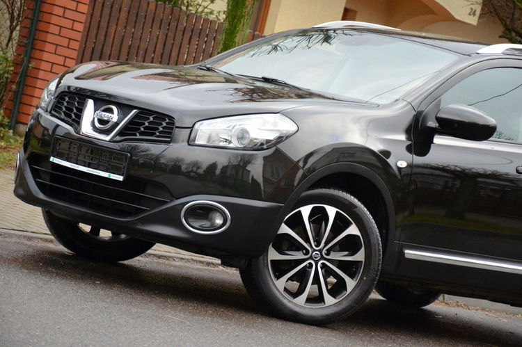 Nissan Qashqai+2 Czarny Opłacony 2.0i 16V Lift 7 Foteli Navi Panorama Klimatronik Alu zdjęcie 8