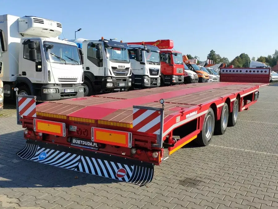 Faymonville Niskopodłogowa Telemega Rozciągana 7m 3-Osiowa