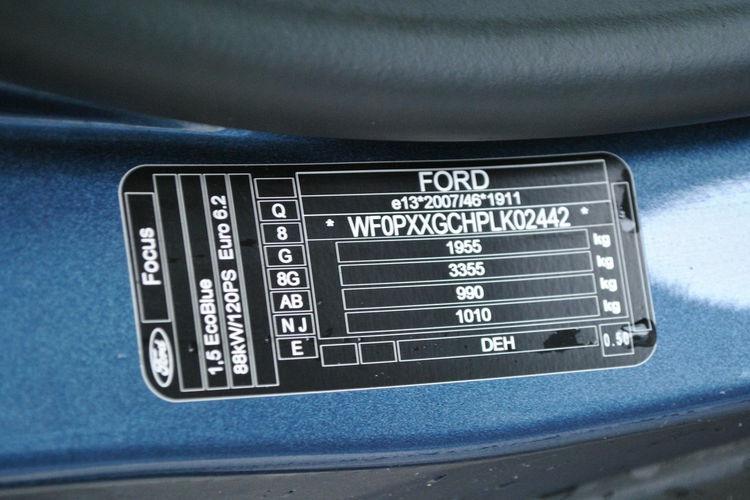 Focus Trend Edition 1, 5 EcoBlue 120KM ASO Forda Gwarancja Ford Używane zdjęcie 26