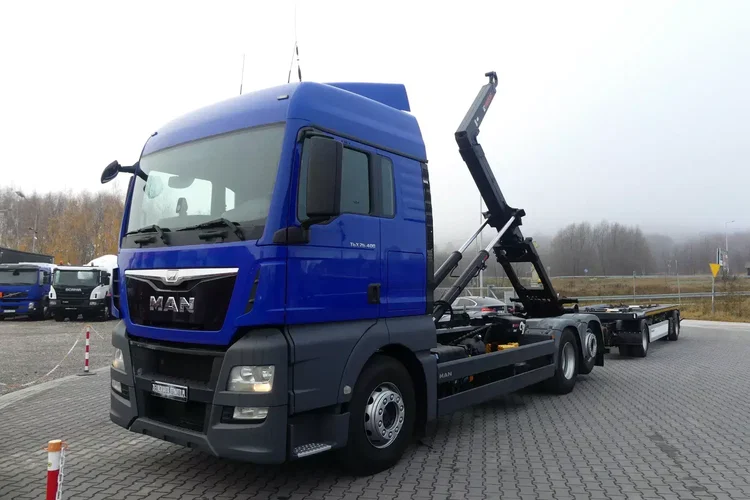 MAN TGX 26.400 / 6x2 / HAKOWIEC + PRZYCZEPA WIELTON 18T / EURO 6 / zdjęcie 2