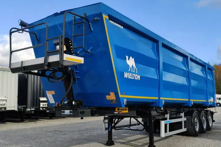 Wielton HARDOX STALOWA DO ZŁOMU 50m Oś Podnoszona Złomówka Super Stan zdjęcie 17